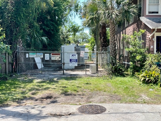 Pre-Construction Photo of the Park and King Substation